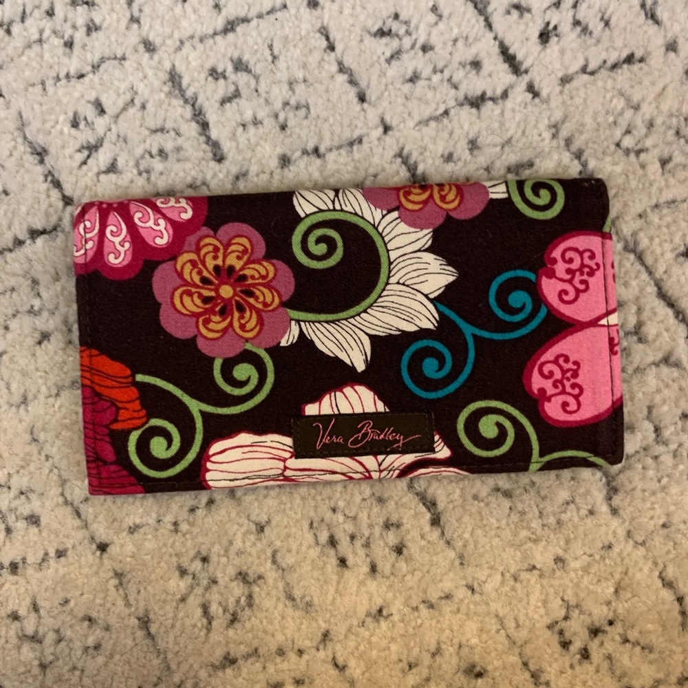 Vera Bradley checkbook cover